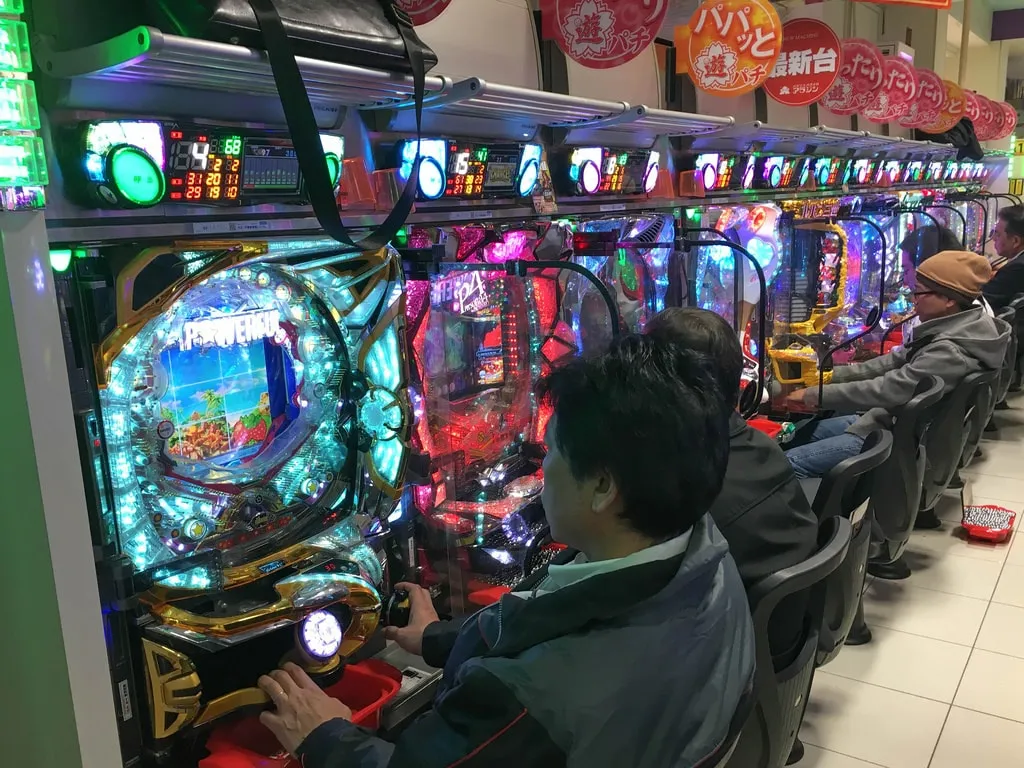 Pachinko in the Shinjuku District