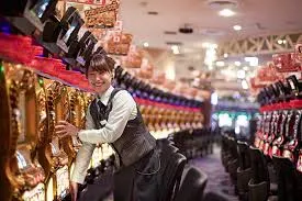 Well-known leisure area pachinko halls